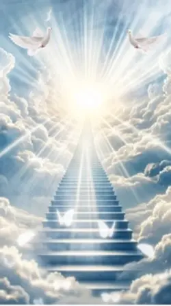 Ángel en el ciel