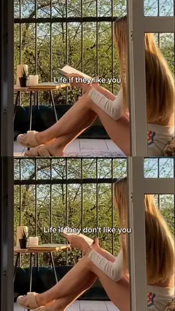 Life doesn't change
