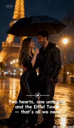 Rain Eiffel Photosho