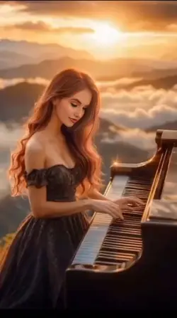 piano sunset music