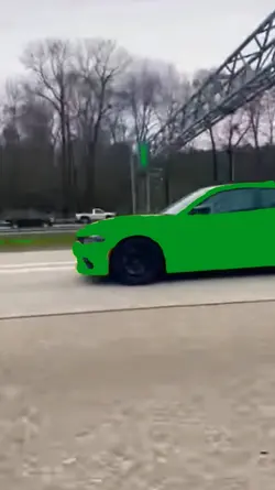 car Green screen 