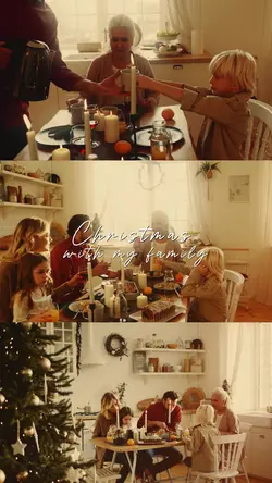 Xmas with my family🎄