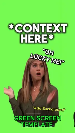 “OH LUCKY ME!” 