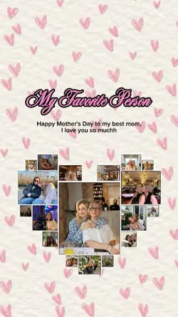 Heart collage