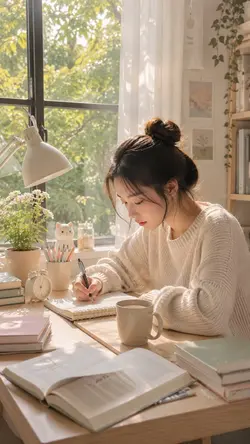 Góc học tập yên bình