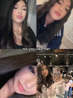 you like her not me
