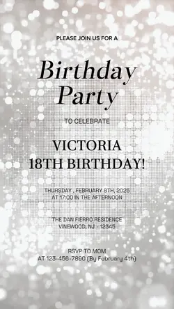 Invitation birthday 