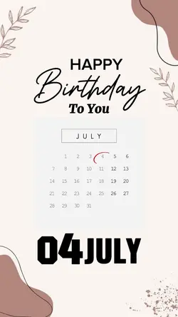 HBD 04 JULI