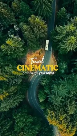 Travel cinematic