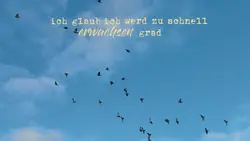 zu schnell erwachsen