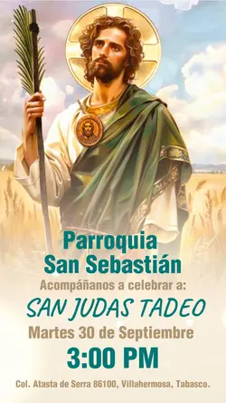 San Judas Invitación