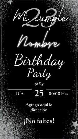Invitación cumpleaño