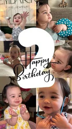 Happy 2nd birthday