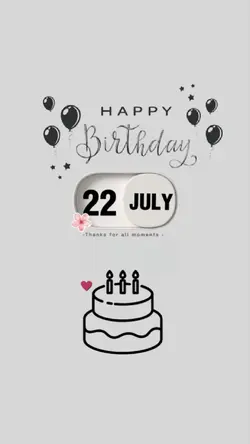 HBD 22 JULY 2026