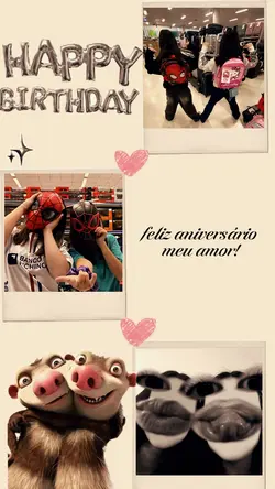 feliz aniversário!