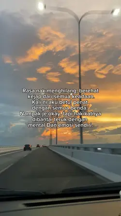 Rasa nak menghilang