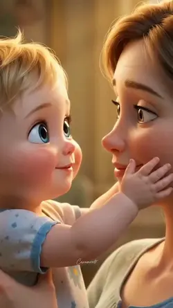 Mom and son