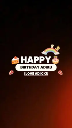 happybrithday adikku