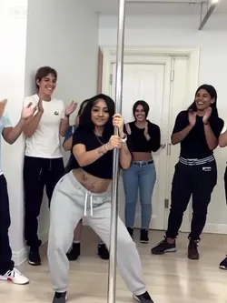 Into a pole dancer 