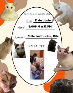 Invitación cumpleaño