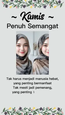Kamis penuh semangat