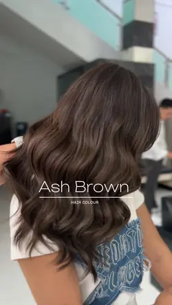 Ash brown Hair
