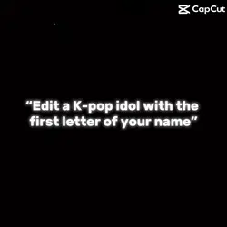First letter of name