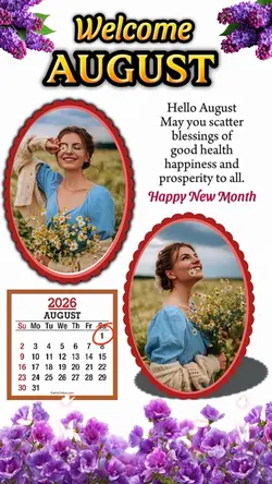 Welcome August 2026