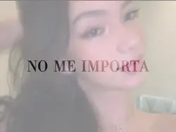 No me importa