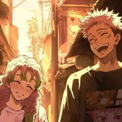 Yuji and mitsuri bff