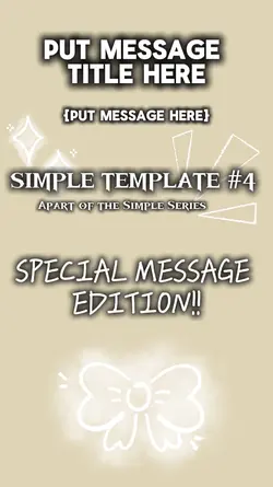 Simple Template #4