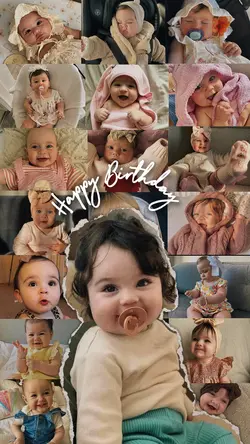 Birthday baby cute