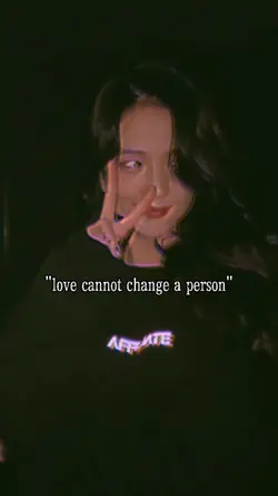Love cannot change