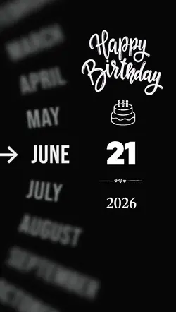 BDAY SON 21 JUNE