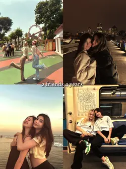 2 friends 4 years