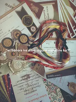 w/honors ka diba?