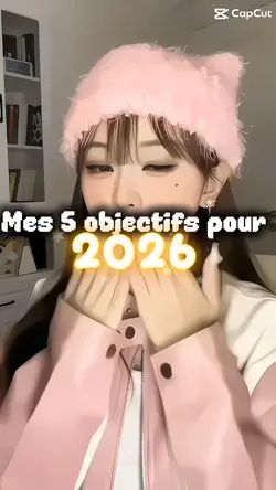 Mes objectifs 2026 👑