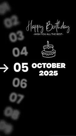 HBD 5 OCTOBER