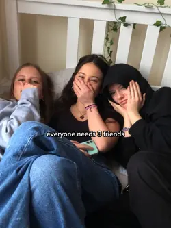 needs 3 friends
