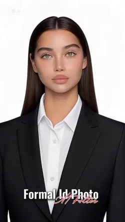 Formal Id Photo 