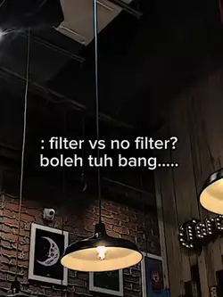 Filter vs no filter 