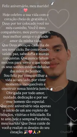 parabéns marido 