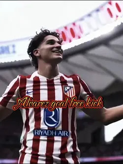 Alvarez free kick