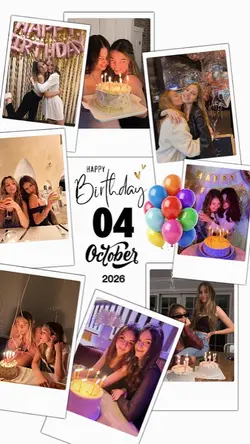 Happy Birthday 04 October
