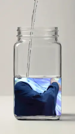 photo in glass