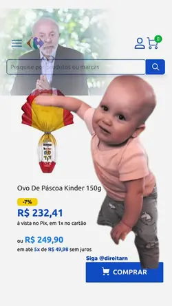 bebe chorando