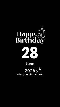 happy birthday