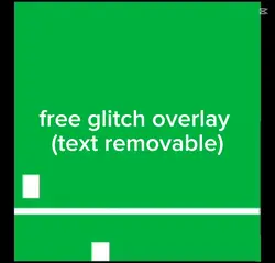 free glitch overlay