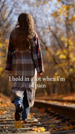 I hold in a lot