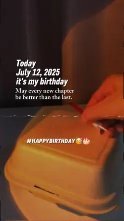 july 12 2025 my bday
